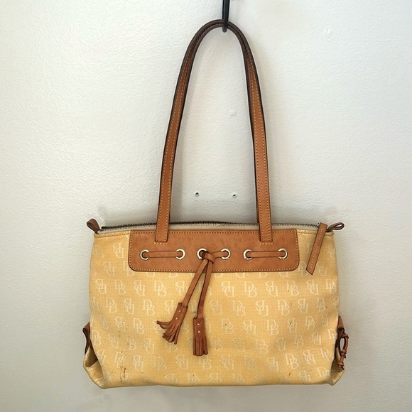Dooney & Bourke Handbags - Dooney & Bourke Monogram Canvas Shoulder bag